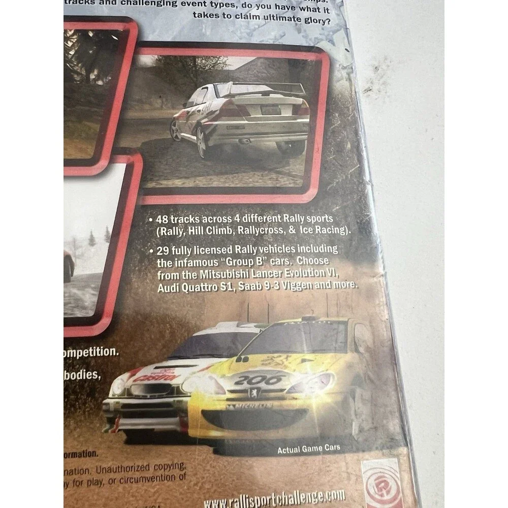 RalliSport Challenge (Original Xbox) Platinum Hits CIB COMPLETE & TESTED